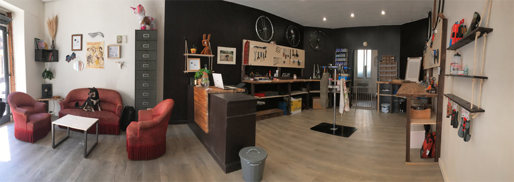 panoramique atelier reparation velo bicyclit'